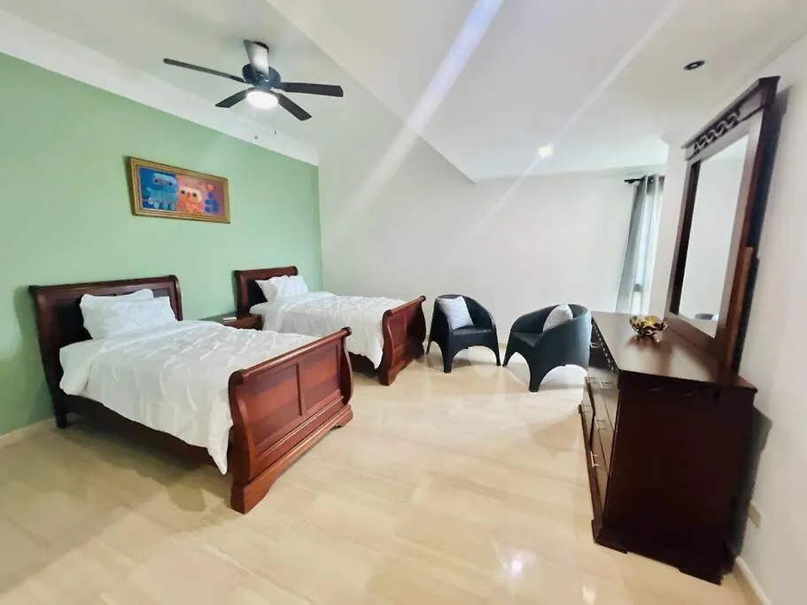 Beach Front Penthouse In Exclusive Tower Santo Domingo